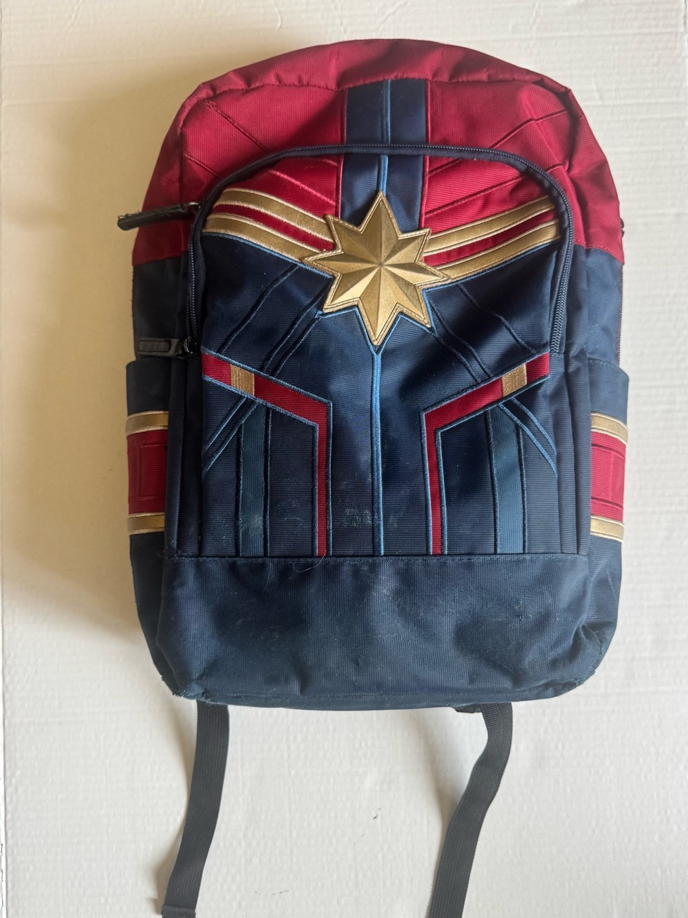 Captain America Marvel Unisex backpack Backpack - Red & white and gold